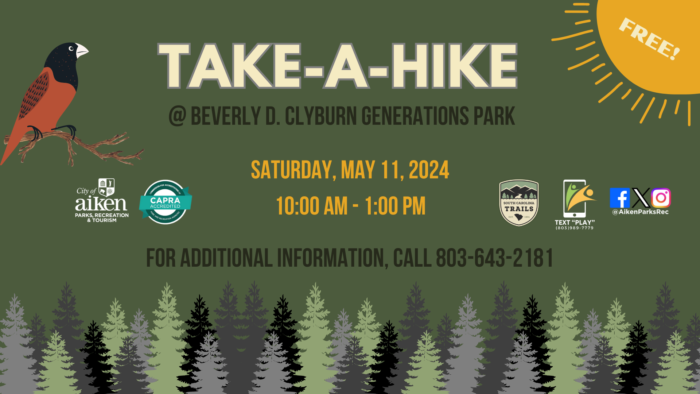 Take-A-Hike @ Beverly D. Clyburn Generations Park