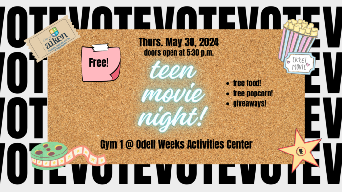 Teen Movie Night @ Odell Weeks Activities Center